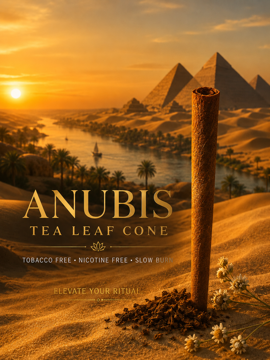 Anubis Tea Leaf Cones