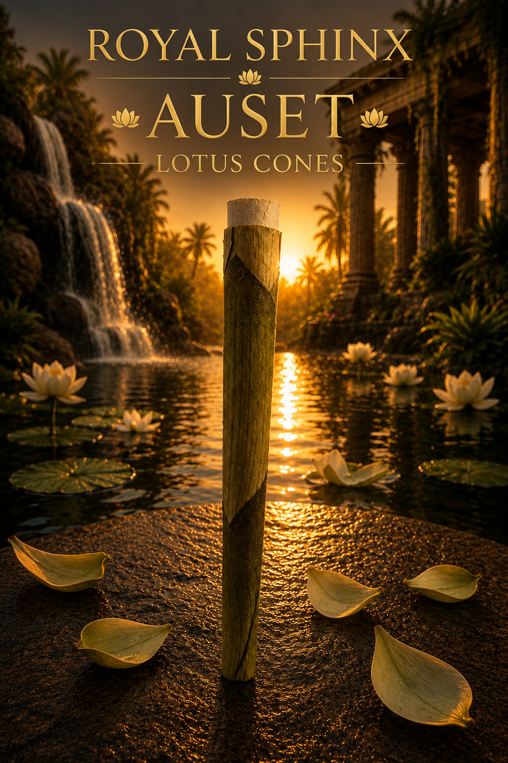 Auset Lotus Cones