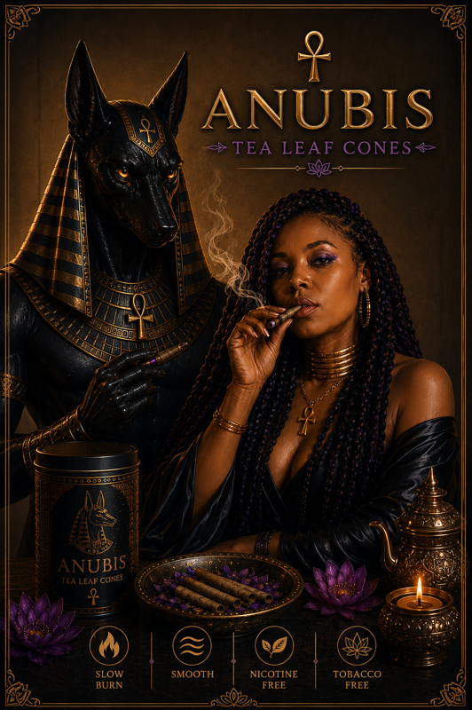 Anubis Tea Leaf Cones